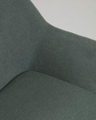 Kave Home Eetkamerstoel 'Konna' kleur Donkergroen