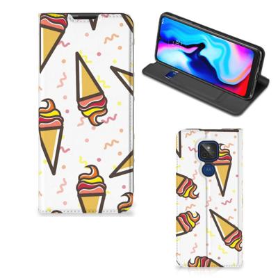 Motorola Moto G9 Play | Flip Style Cover | Icecream