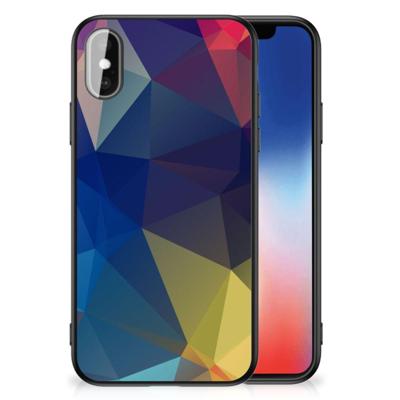 iPhone X | Xs Backcover Polygon Dark