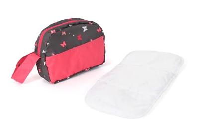 Poppen Luiertas - Vlinders Koraal