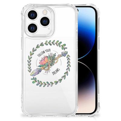 iPhone 14 Pro Stevig | Bumper Hoesje | Boho Dreams iPhone 14 Pro Stevig | Bumper Hoesje | Boho Dreams