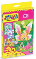 Sticky Mosaics mozaïekset Glitterfee meisjes karton 1408 delig - thumbnail