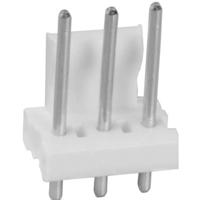 TE Connectivity 640388-4 Male header (standaard) MTA-156 Totaal aantal polen: 4 Inhoud: 1 stuk(s) - thumbnail
