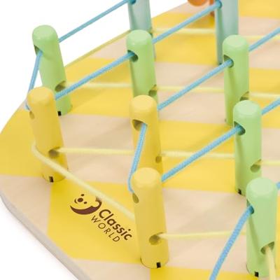 Classic World houten ananas verbindingsspel, 21dlg.