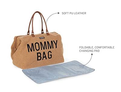 Grote luiertas Mommy Bag Teddy - CHILDHOME beige