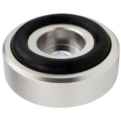 Audio Dynavox Dynavox aluminium voeten 4 delig zilver 30mm Audio Dynavox Dynavox aluminium voeten 4 delig zilver 30mm