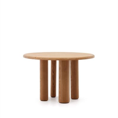 Kave Home Ronde Eettafel 'Mailen' Essenhout, 120cm, kleur Naturel