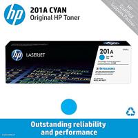 HP Toner 201A Origineel Cyaan 1400 bladzijden CF401A - thumbnail