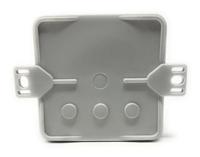 F-Tronic E125 Aftakkast (l x b x h) 75 x 75 x 40 mm Lichtgrijs IP54 10 stuk(s) - thumbnail