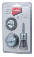 Makita Accessoires Borstelset 3-delig - D-66070 - D-66070 - thumbnail