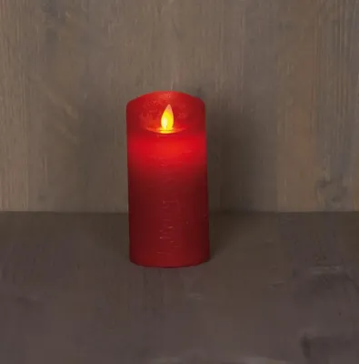 LED Kaars Wax Rood 15cm LED Kaars Wax Rood 15cm