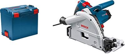 Bosch Blauw GKT 55 GCE Invalzaag | + 1.6m geleiderail | in L-Boxx - 0601675002