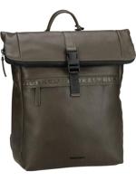 Burkely Minimal Mason Rolltop Backpack 14"-Green - thumbnail