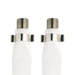 Bandridge Antennekabel Plat F-Connector Female naar F-Connector Female | 0.2 m | 1 stuks - BVL9500 BVL9500