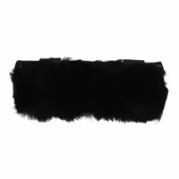 Waldhausen Neusriemonderlegger bont zwart/zwart maat:18 - thumbnail