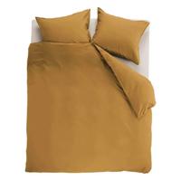 Beddinghouse dekbedovertrek Organic Basic - Ochre - 1-Persoons 140x200/220 cm - thumbnail