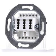 Merten 465226 TAE-contactdoos Inzetstuk Wit 1 stuk(s)