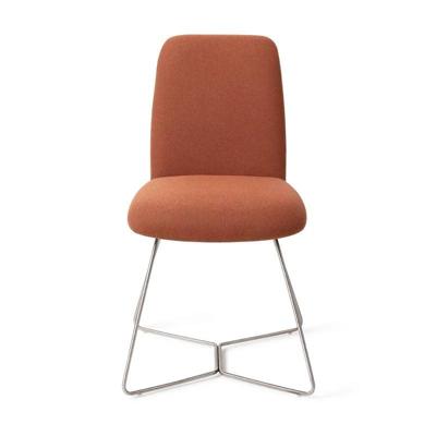 Jesper Home Eetkamerstoel 'Taiwa' Beehive Steel, kleur Hearth Harmony