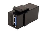 VALUE USB 3.2 Gen 1 Keystone Module, zwart - thumbnail