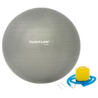 Tunturi Fitnessbal - Gymball - Swiss ball - Ø 55 cm - Inclusief pomp - Zilver - thumbnail
