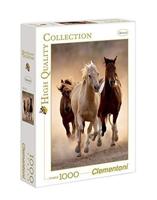 Clementoni puzzel paarden, 1000st. - thumbnail