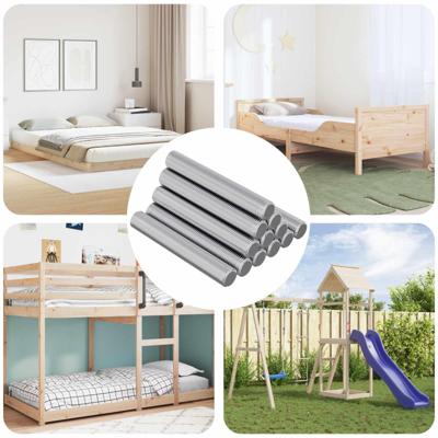 VidaXL Draadstaaf 1000 pcs zilver staal