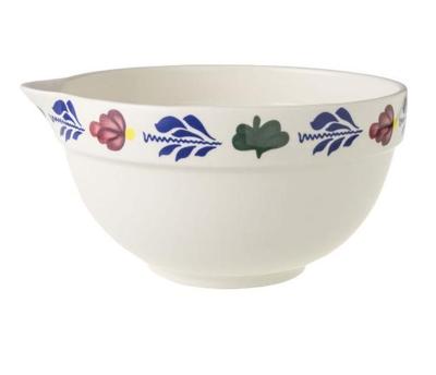 Boerenbont beslagkom met tuit 23,5x8cm