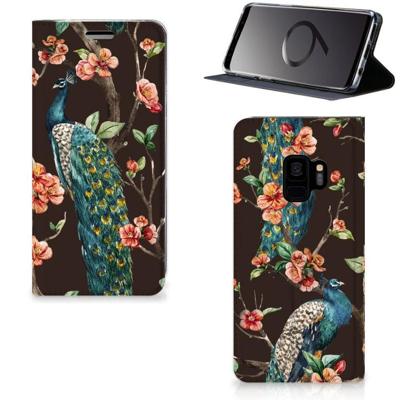 Samsung Galaxy S9 | Hoesje maken | Pauw met Bloemen