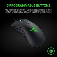 Razer DeathAdder Essential Zwart Gaming Muis - thumbnail
