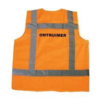 RWS veiligheidsvest ontruimer oranje - RWS veiligheidsvest ontruimer oranje - thumbnail