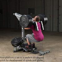 Body-Solid GSCL360B Hack Squat en Calf Machine - Black - thumbnail