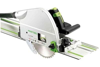 Festool TS 75 EBQ-Plus-FS Invalcirkelzaag in Systainer met FS 1400/2 Geleiderail - 576115
