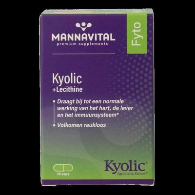 MannaVital Kyolic + Lecithine Capsules