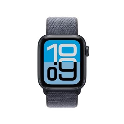 Apple Watch Band - Geweven sportbandje - 40 mm - Ankerblauw - Eén maat voor de meeste polsen