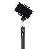 Hama Selfiestick met bluetooth-ontspanner en houder voor mobiele telefoon, selfiestick met uitbreidbare telescoopstang tot 57 cm, compacte selfiestang met statief, ook als tafelstatief en reisstatief, - thumbnail