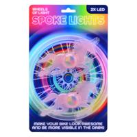 Eenhoorn spaakverlichting, 2 stuks op kaart - thumbnail