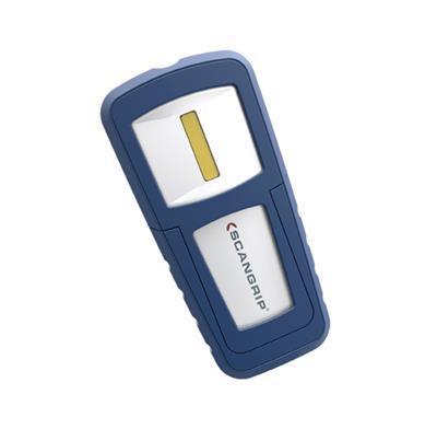 Scangrip Werklamp Miniform 200 Lumen met riemclip zaklamp 6uur brandtijd oplaadbaar 6000K