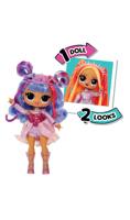 LOL Surprise Tweens Surprise Swap Fashion Doll- Buns-2- Braids Bailey - 1 Tweens-pop 17 cm, 1 mini-stylinghoofd en accessoires - thumbnail