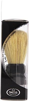 Omega scheerkwast varkenshaar zwart handvat 10cm Omega scheerkwast varkenshaar zwart handvat 10cm