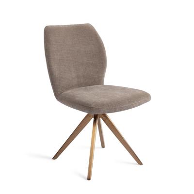 Jesper Home Ikata eetkamerstoel Mocha Mist turn rose