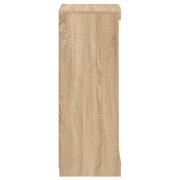 Dressoir met LED-verlichting 41x37x100 cm sonoma eikenkleurig - thumbnail