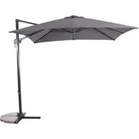 Zweefparasol Libra 250 x 250 cm grijs - thumbnail