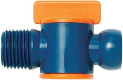 Loc-Line 1/2" kraan npt buitendraad (2st)