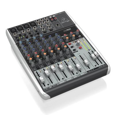 Behringer Xenyx Q1204USB PA en studiomixer