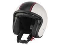 ULTIMATE SPEED Scooter helm maat M (beige/zwart/rood) - thumbnail