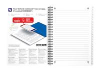 Indexboek oxford urban mix a5 90vel alfabet lijn | 10 stuks - thumbnail