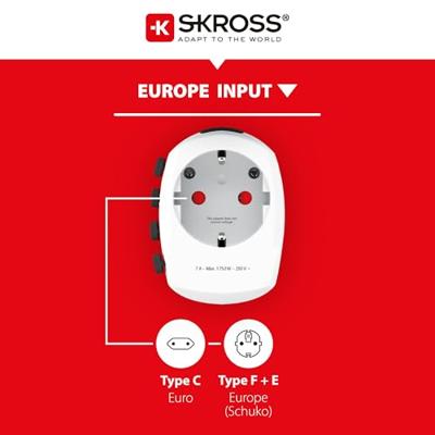 Skross SKR1103145 Reisadapter World Pro Geaard
