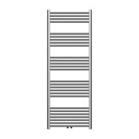 Handdoek Radiator BWS Cory 160x60 cm 557 Watt Midden en Zijaansluiting Gunmetal Grijs - thumbnail