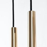 Bussandri Hanglamp modern - Metaal - Goud - thumbnail