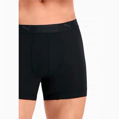 Puma Sport Microfiber Boxershorts Heren 2-Pack Zwart - Maat L - Kleur: Zwart | Soccerfanshop - thumbnail